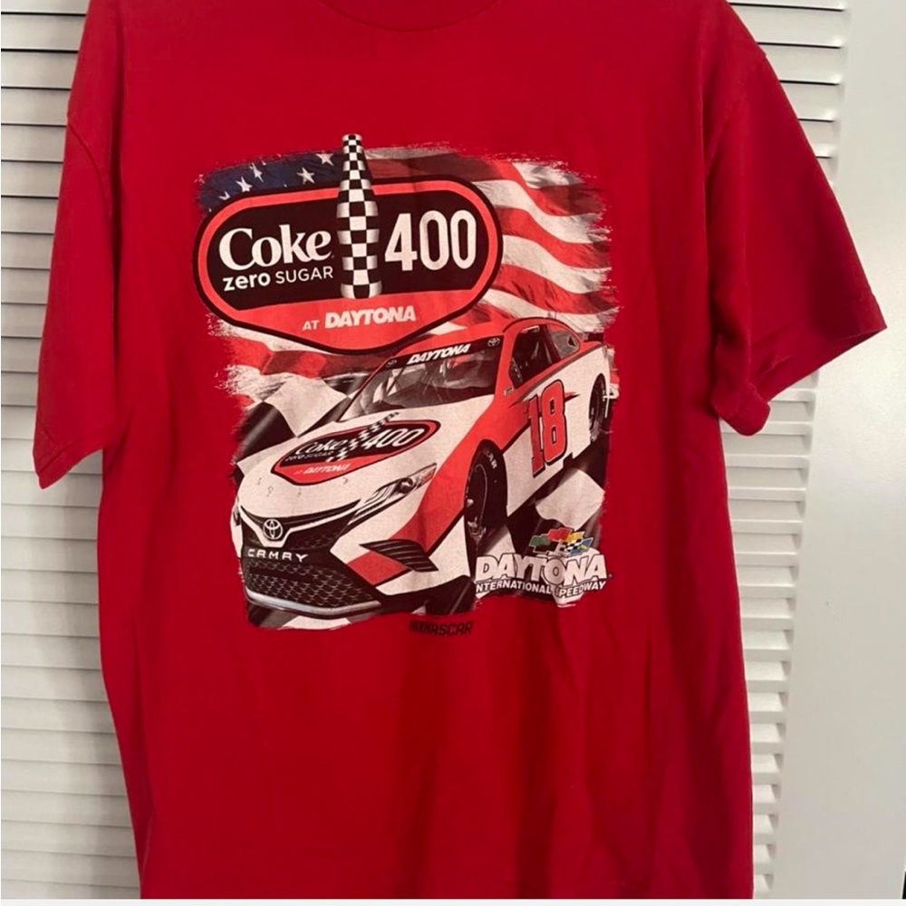 Coke Zero Sugar 400 Red T-Shirt